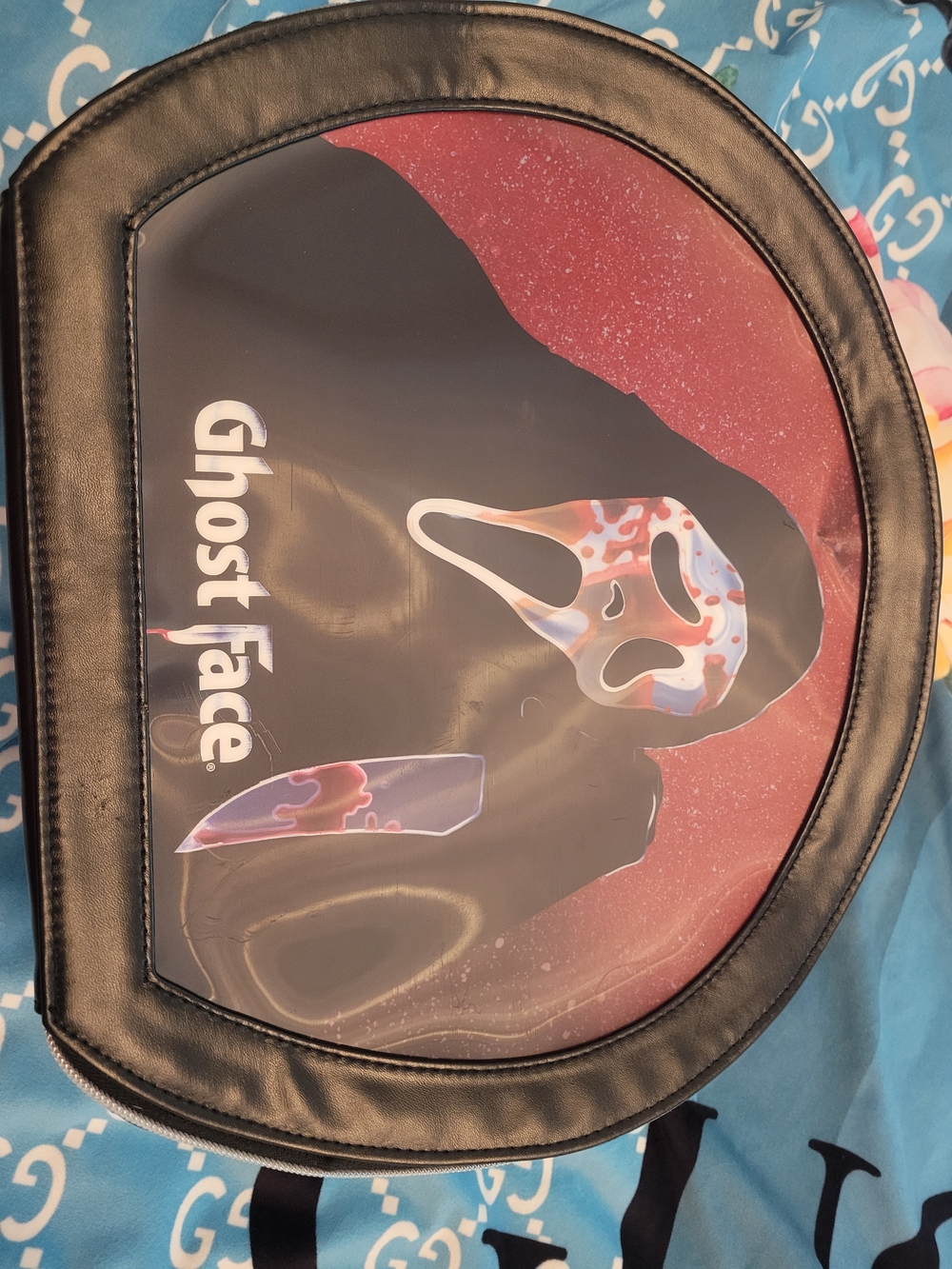 Ghost Face Glamlite 3D Lenticular Motion Makeup Travel Bag Limited Edition